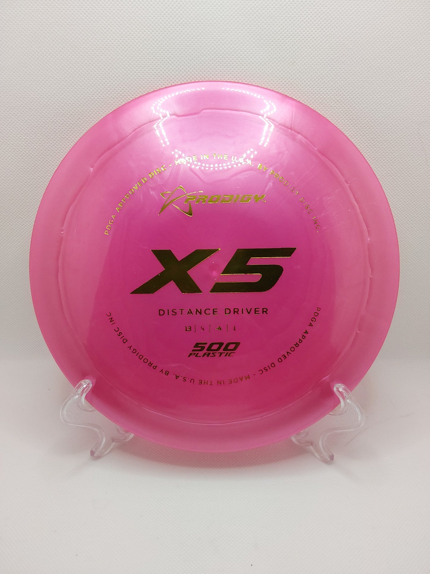 Prodigy X5 500 plastic